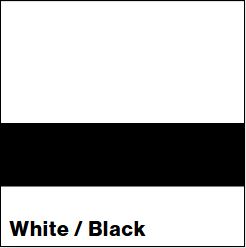 White/Black SAFE-T-MARK 1/16IN - Rowmark Safe-T-Mark